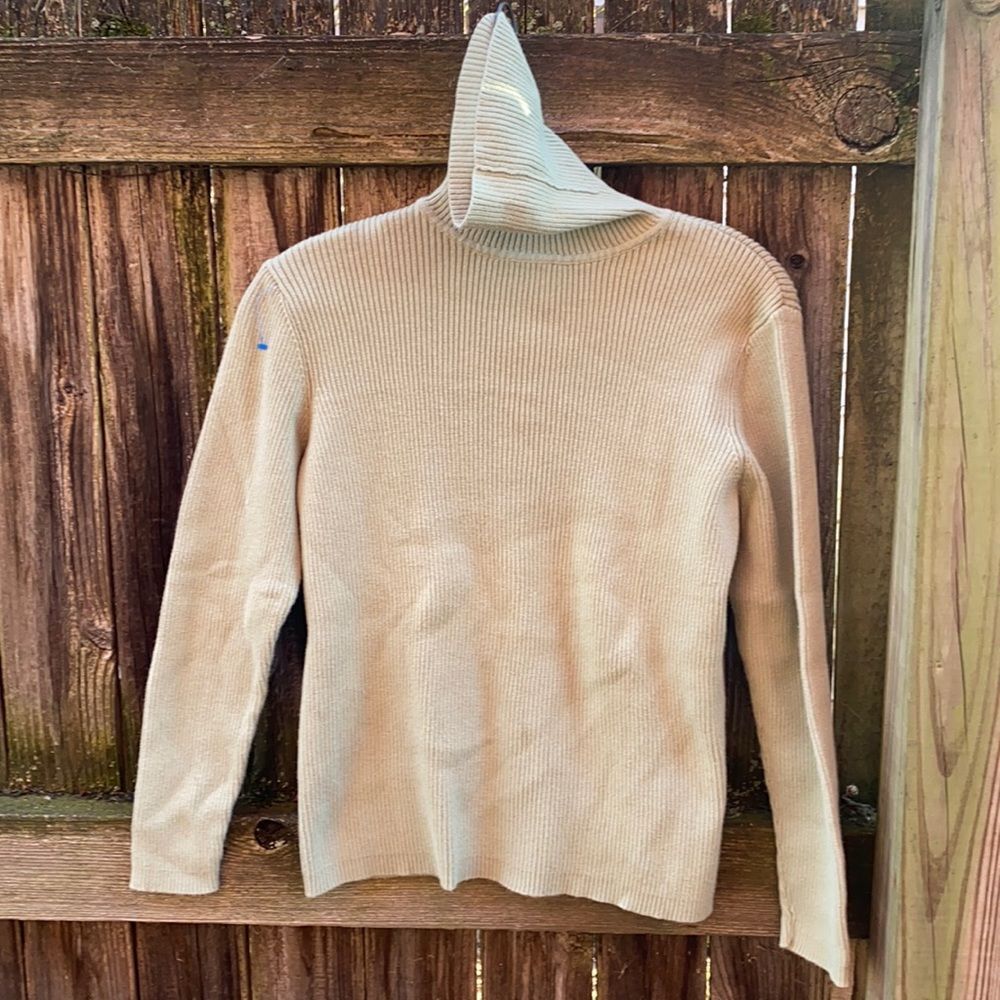 Karen Scott green turtleneck sz. S